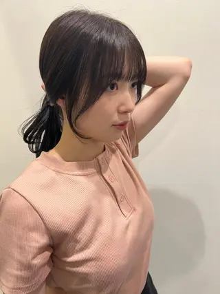 ミディアム (h)wim ウィムのヘアスタイル
