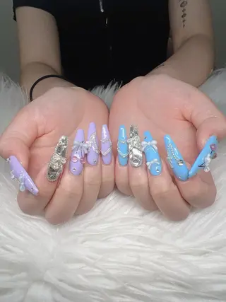 ネイル Lee Nails チップ長さだし専門店のネイルデザイン