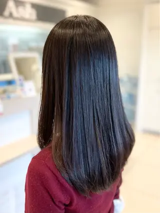 セミロング パーマ 金子 直樹のヘアスタイル