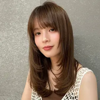 セミロング 🎀Rimi୨୧ 【♡layer♡】のヘアスタイル