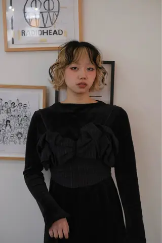 カラー かがやしづ ⭐️ベージュのヘアスタイル