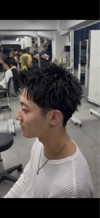 ショート パーマ メンズ 【"漢らしい" 作ります】昇陽のヘアスタイル