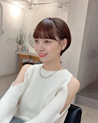 ショート ❤️ショートカット ・顔周りカット❤️のヘアスタイル