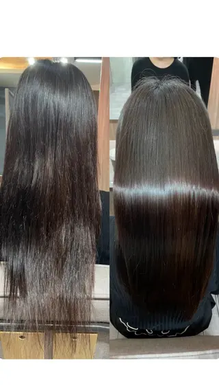 ロング 森木 遥香のヘアスタイル