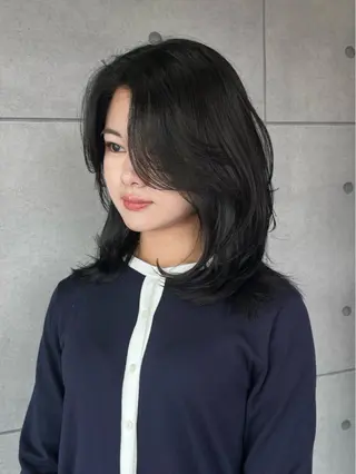 ミディアム カラー misato 🌙のヘアスタイル