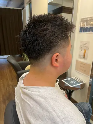 ショート メンズ MATSURI BASE.AWAJIのヘアスタイル