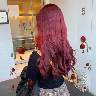 カラー 色落ちまで可愛い🧚 心斎橋hikaruのヘアスタイル