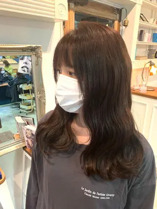 セミロング 大宮/山口 竣也のヘアスタイル