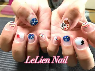 ネイル モチの良さ◉ フィルインネイル♡のネイルデザイン