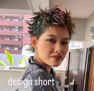 ショート MATISSE藤崎 渕上 ジュビアイのヘアスタイル