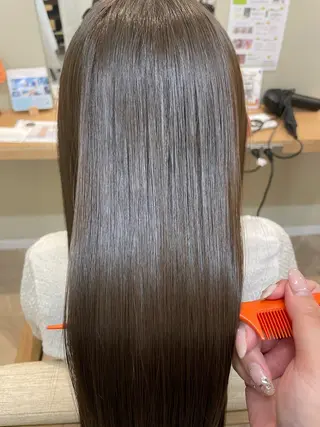 ロング カラー Hairate坂戸 キシダのヘアスタイル