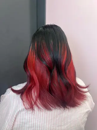 ロング ハイトーン/渋谷 /Narukaのヘアスタイル