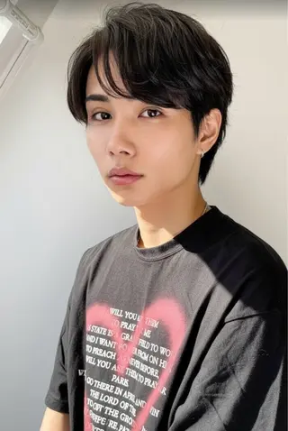 メンズ 韓国風パーマ特化 篠崎優也翔のヘアスタイル
