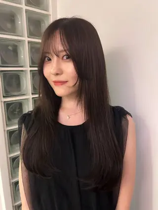 ロング カラー 🧣艶カラー・ヘア セット Chie🧸のヘアスタイル