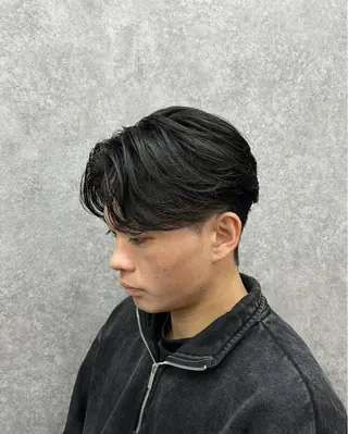 ショート 🔥フェザーパーマ 特化🔥勇斗のヘアスタイル