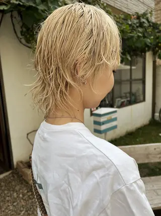 ミディアム 小林 明彦のヘアスタイル