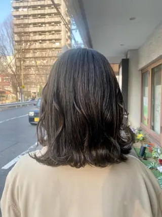 ショート 髪質改善/艶カラー ⚡️コメス/錦糸町のヘアスタイル
