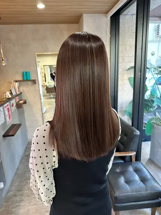 ロング カラー 髪質改善/ブリーチ/ レイヤー/ゆき🎀のヘアスタイル
