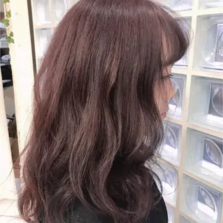 セミロング カラー パーマ ヘアアレンジ メンズ 神山 昌子のヘアスタイル