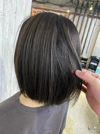 ショート マツエク・マツパ 勝河 怜楊のヘアスタイル