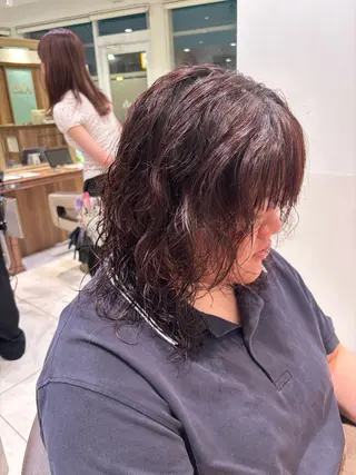 パーマ ✨韓国風特化/ 永島玲香✨のヘアスタイル