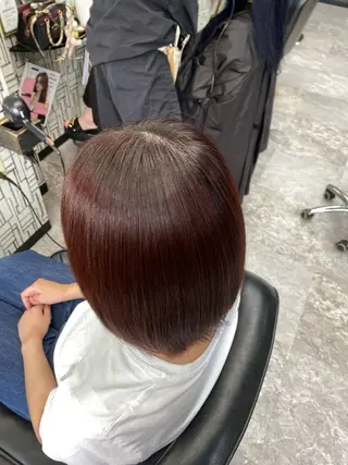 ミディアム 池田 亮雅のヘアスタイル