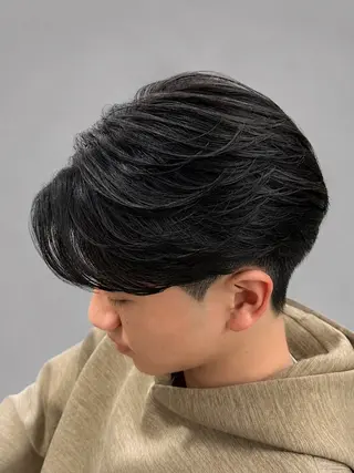 ショート カラー パーマ ヘアアレンジ メンズ キッズ スパイキー⚡️/ 海外風ヘア🌊秀平のヘアスタイル