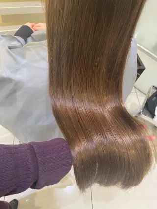 ロング カラー 銀座メンズ専門🖤 叶奈々のヘアスタイル