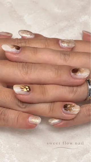 ネイル sweet flow nailのネイルデザイン
