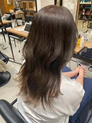 ロング カラー 韓国レイヤー/ ショート Eightのヘアスタイル