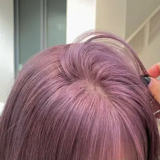 ミディアム 🤍ハイトーン/デザ インカラーまりん🤍のヘアスタイル