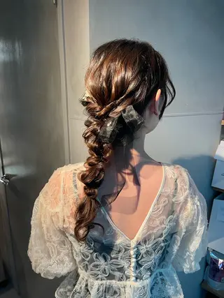 ヘアアレンジ 透明感カラー💎 アレンジ🩰Rimiのヘアスタイル