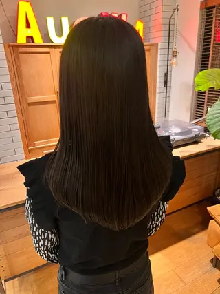 ロング 似合わせカット✂︎ 艶カラー・*:湊七海のヘアスタイル