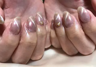 ネイル パラあり！フィルイン 美フォルムのネイルデザイン