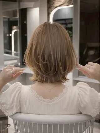 ショート カラー Lond Bloom 天神ショート/ボブのヘアスタイル