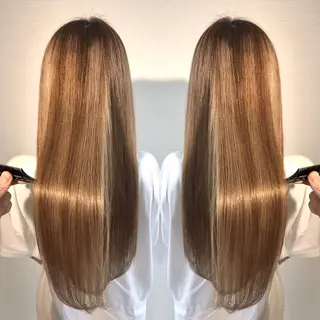 ロング カラー パーマ ヘアアレンジ メンズ キッズ ネイル マツエク・マツパ ✅髪質改善/縮毛矯正 /ヤマモト トキオ✅のヘアスタイル