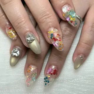 ネイル 心花 𝜗𝜚 西川口Nailのネイルデザイン