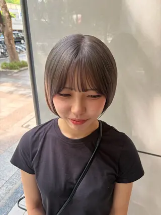 ショート カラー 久野紗愛 【髪質改善 艶髪】のヘアスタイル