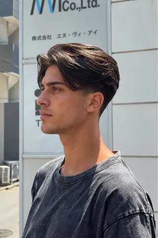 ショート 門岡 昌輝のヘアスタイル