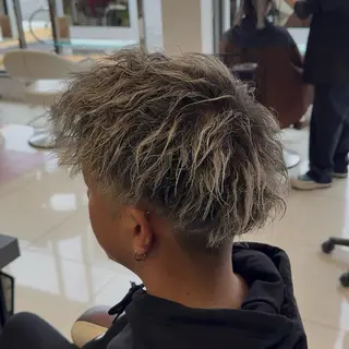 カラー パーマ メンズ ✂︎山﨑 涼太✂︎のヘアスタイル
