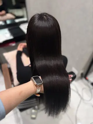セミロング ハルカ🌷ナチュラル 盛れ/韓国ヘアのヘアスタイル