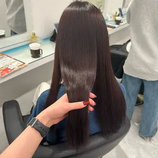 セミロング 盛れる韓国ガーリー♡ /トレンドスタイルのヘアスタイル