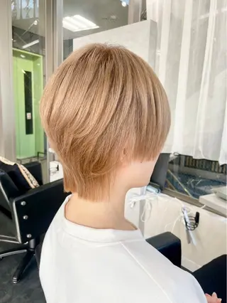 ショート カラー セキ ユキ🦋のヘアスタイル