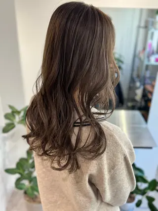 ロング カラー 夜23時まで予約🉑 reverieあきらのヘアスタイル