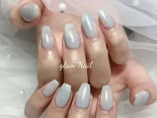 ネイル エツメ💅 長さ出し🎀デザインのネイルデザイン