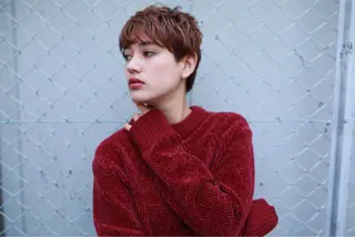 ショート カラー パーマ ヘアアレンジ メンズ キッズ ネイル マツエク・マツパ premier modelsのヘアスタイル