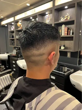 ショート メンズカット ひでよしのヘアスタイル