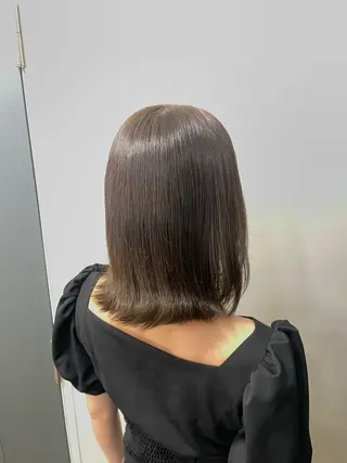 ミディアム ニュアンスカラー/ 🫧レミ(坊主)のヘアスタイル