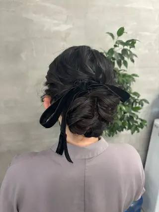 ヘアアレンジ ✨透明感艶カラー ✨💍Yuri💍のヘアスタイル