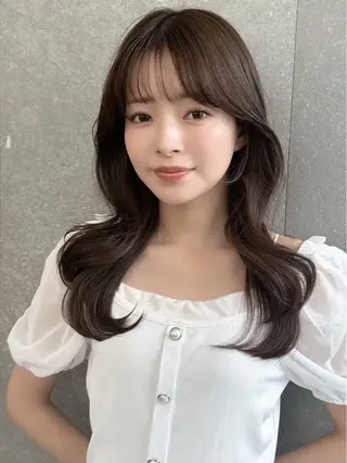 ロング Ruri縮毛矯正 酸性ストレート/ボブのヘアスタイル